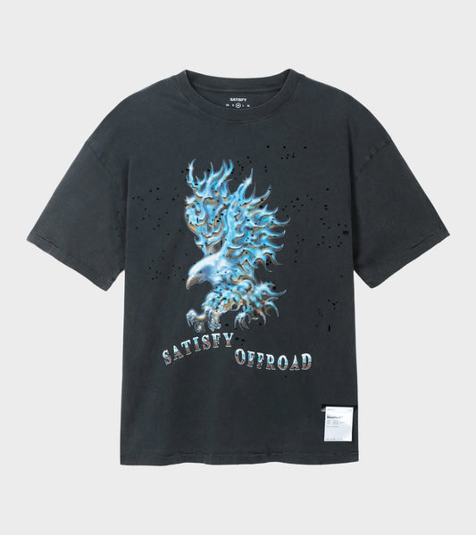 MothTech T-shirt Aged Black