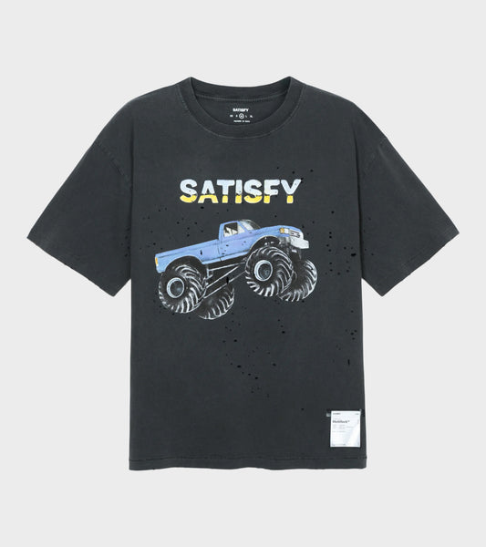 MothTech Truck T-shirt Aged Black