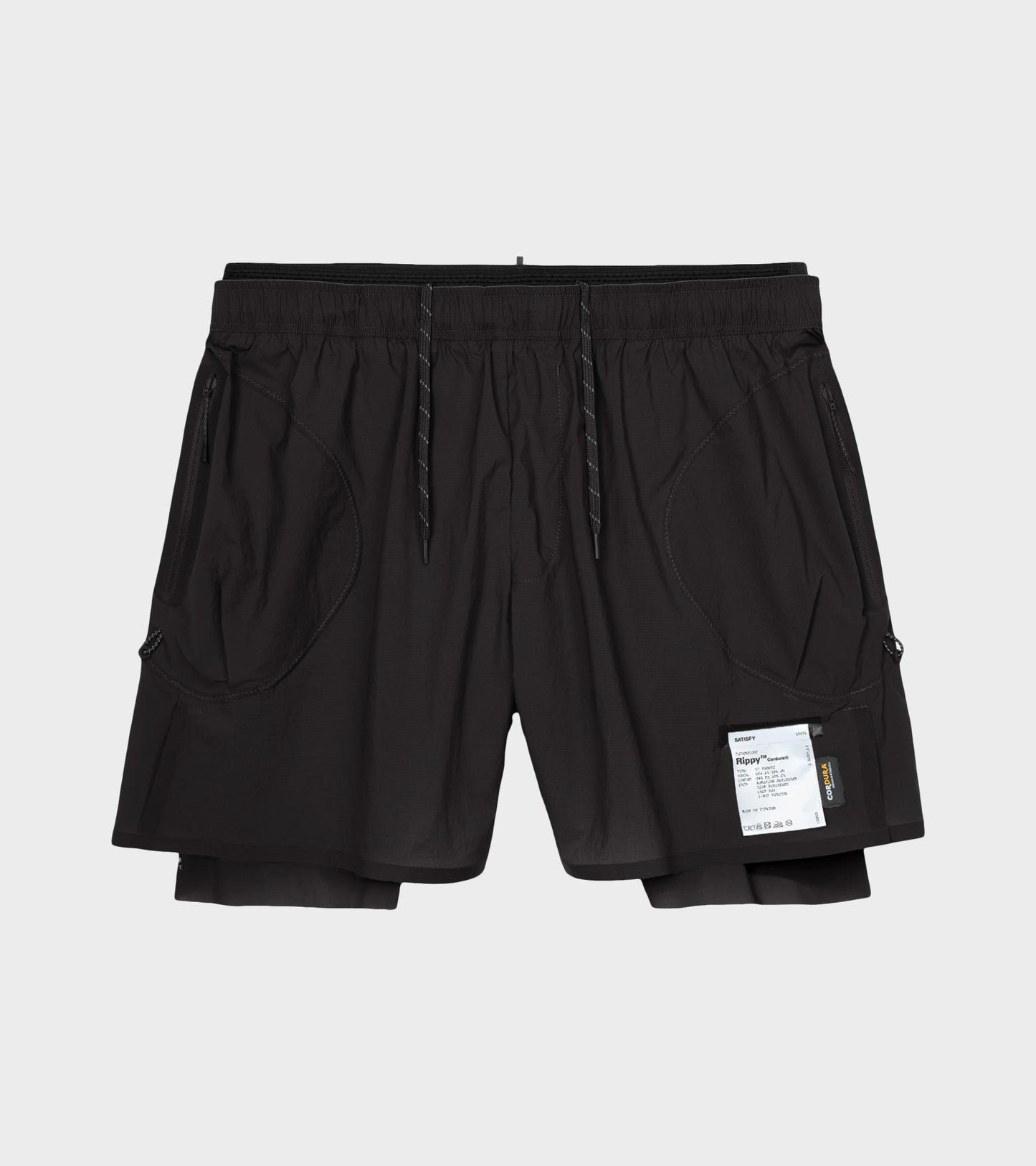 Rippy Cordura 8 Trail Shorts Black