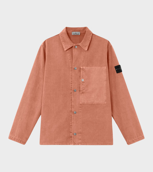 Classic Pocket Overshirt Terracotta