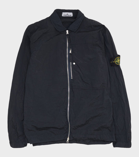 Econyl Nylon Overshirt Navy