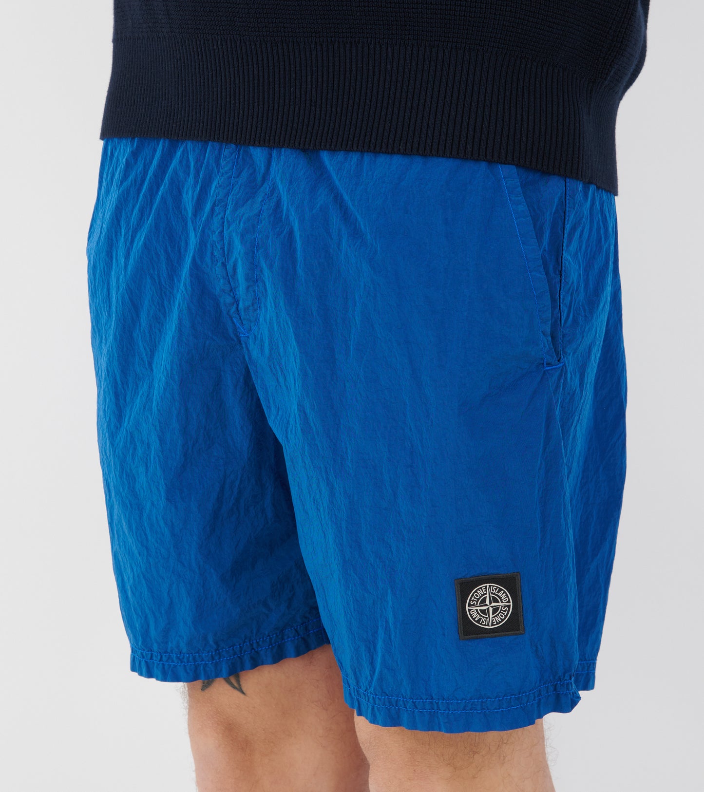 Econyl Nylon Swim Shorts Blue