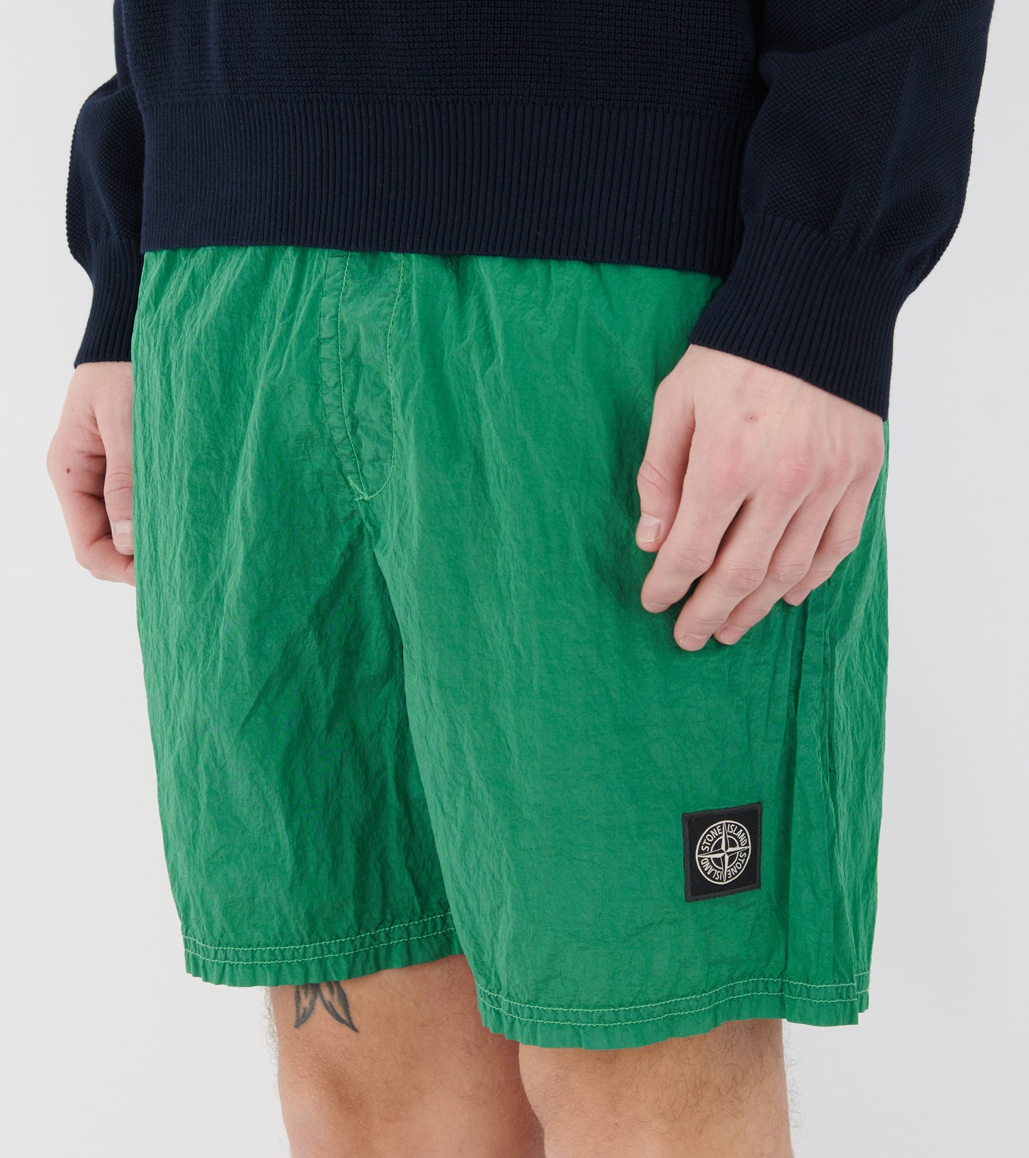 Econyl Nylon Swim Shorts Green