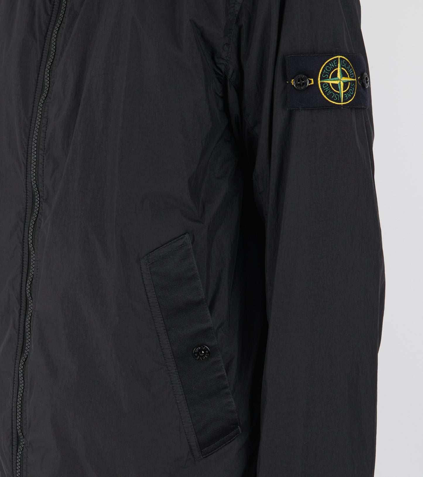 Garment Dyed Crinkle Reps NY Jacket Black