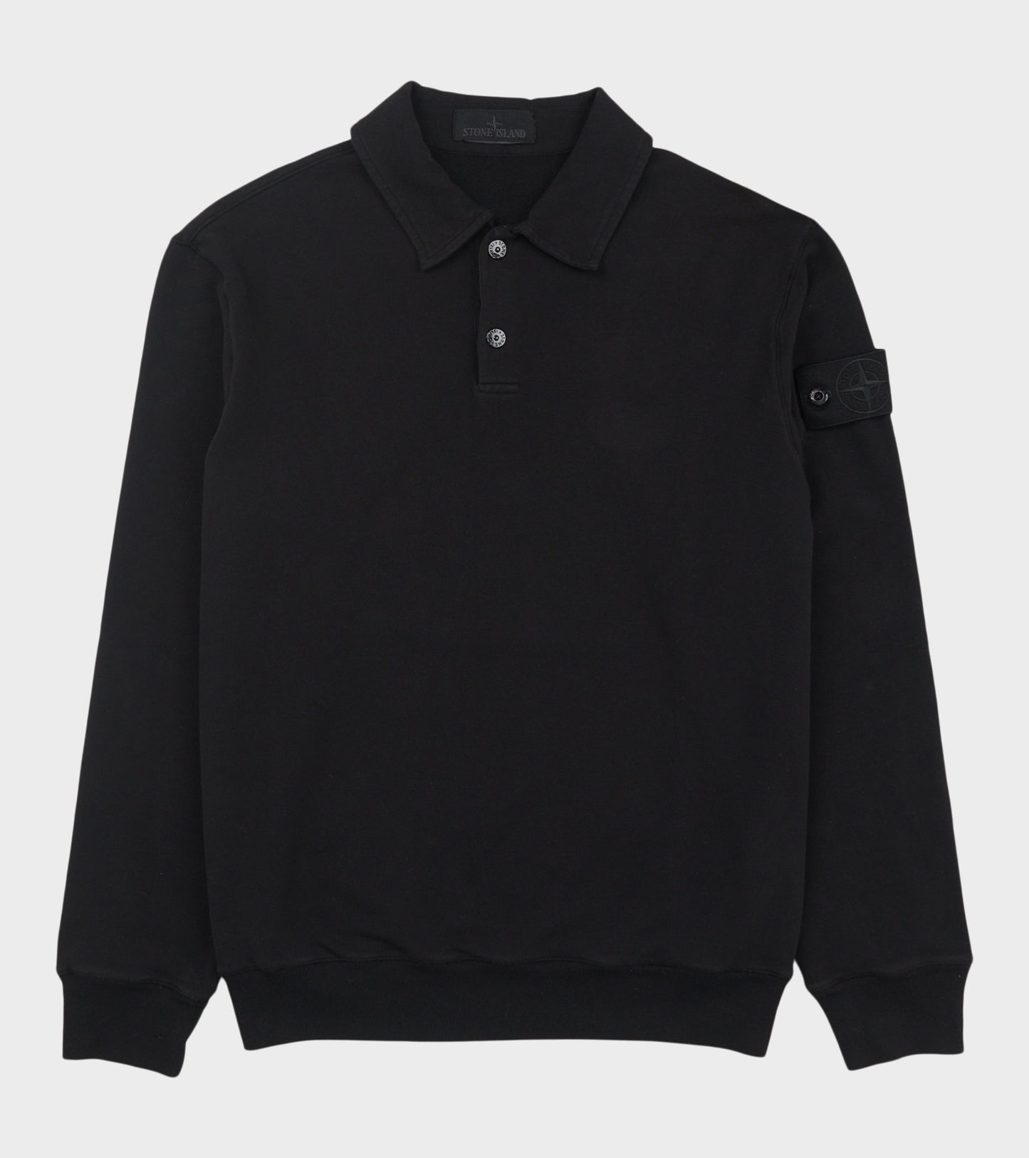 Ghost Polo Sweatshirt Black