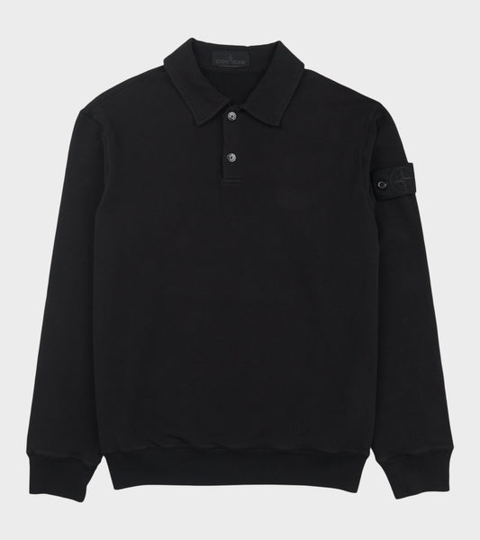 Ghost Polo Sweatshirt Black