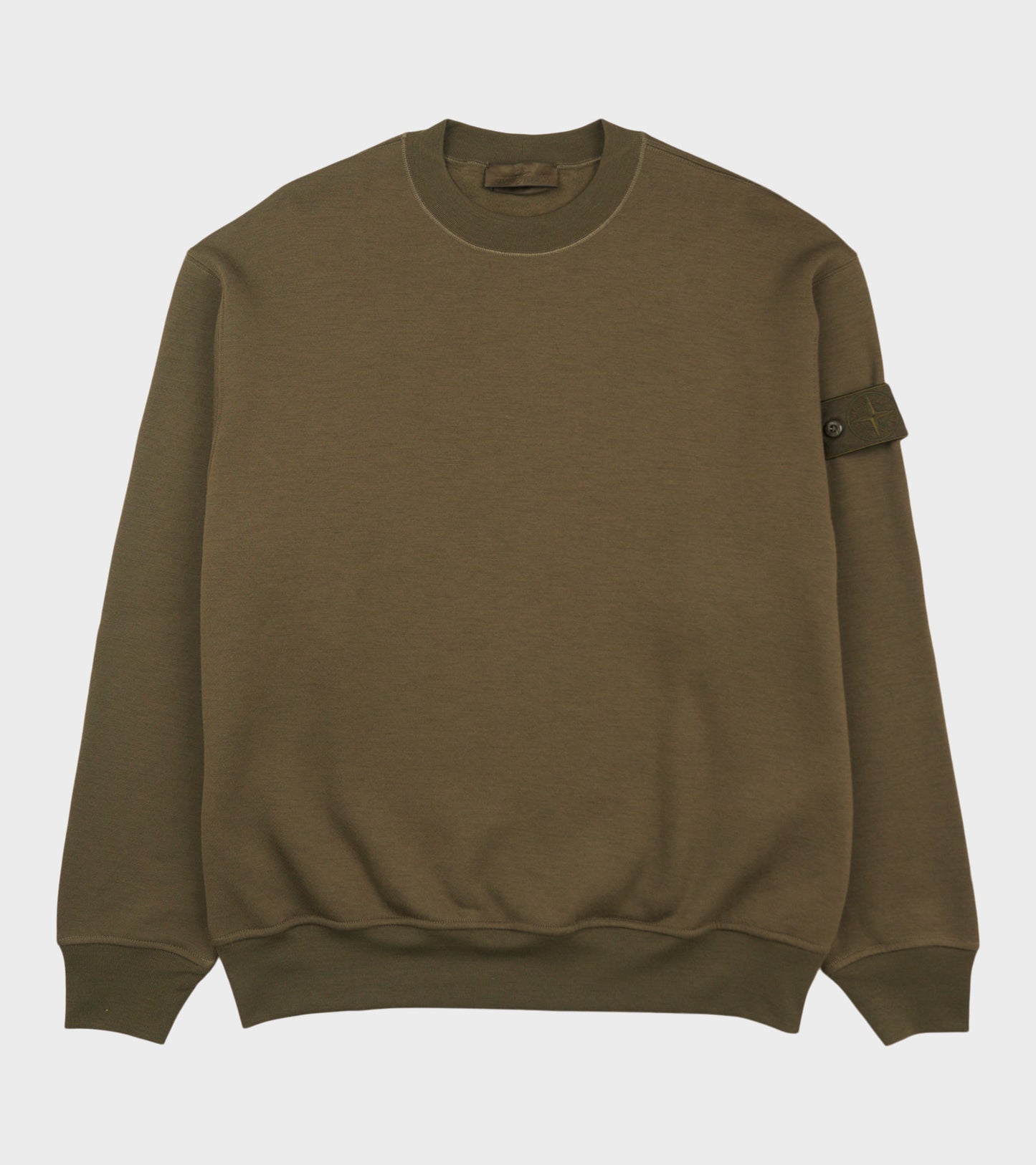 Ghost Wool Crewneck Olive Green