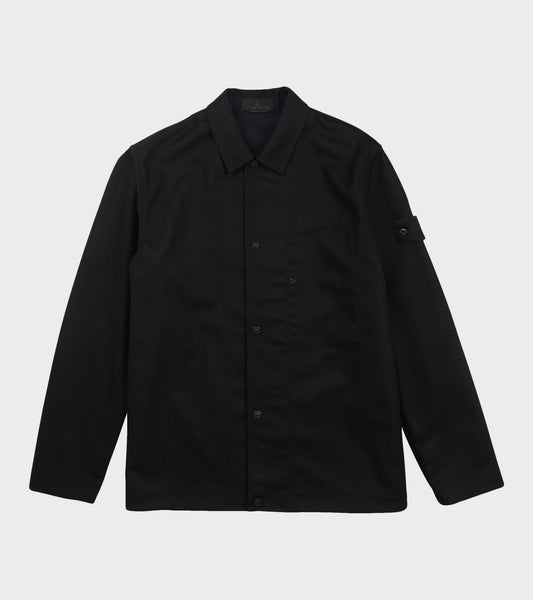 Ghost Wool Overshirt Black