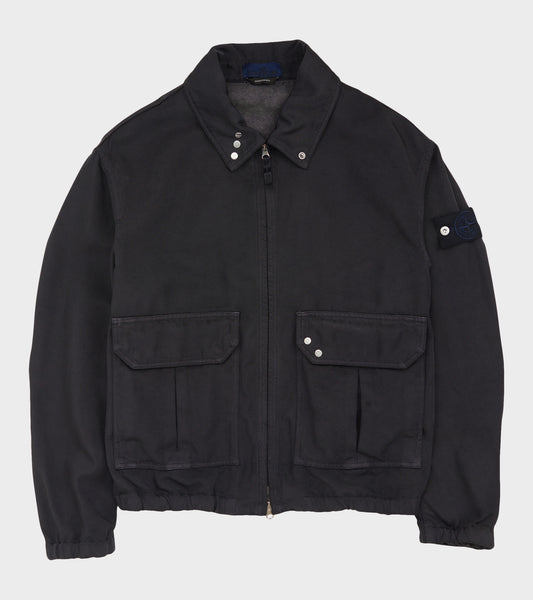 Dense Oxford Nylon-TC Jacket Navy