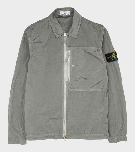 Econyl Nylon Overshirt Grey