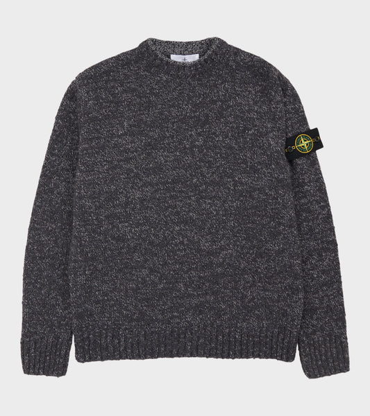 Melange Wool Knit Grey Mix