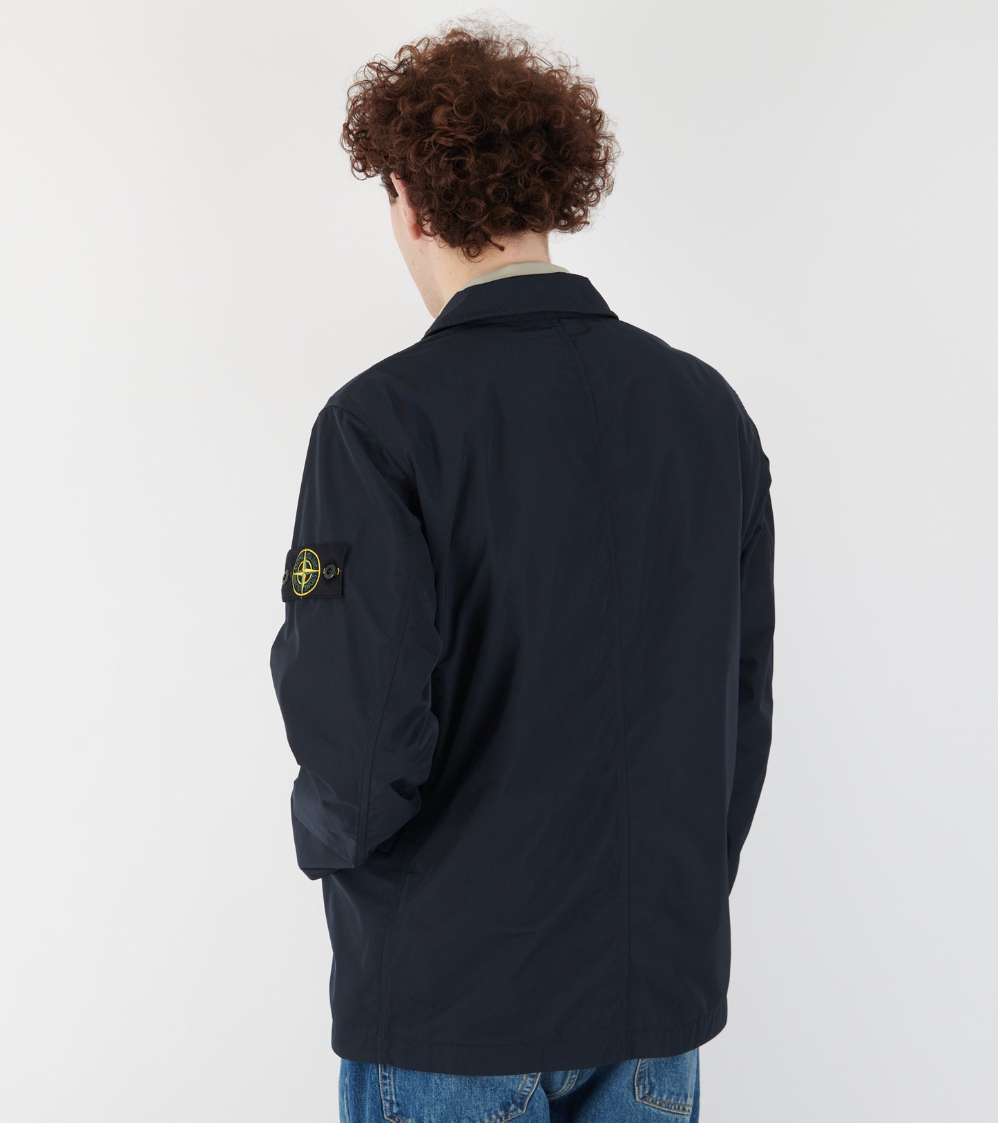Micro Twill Jacket Navy