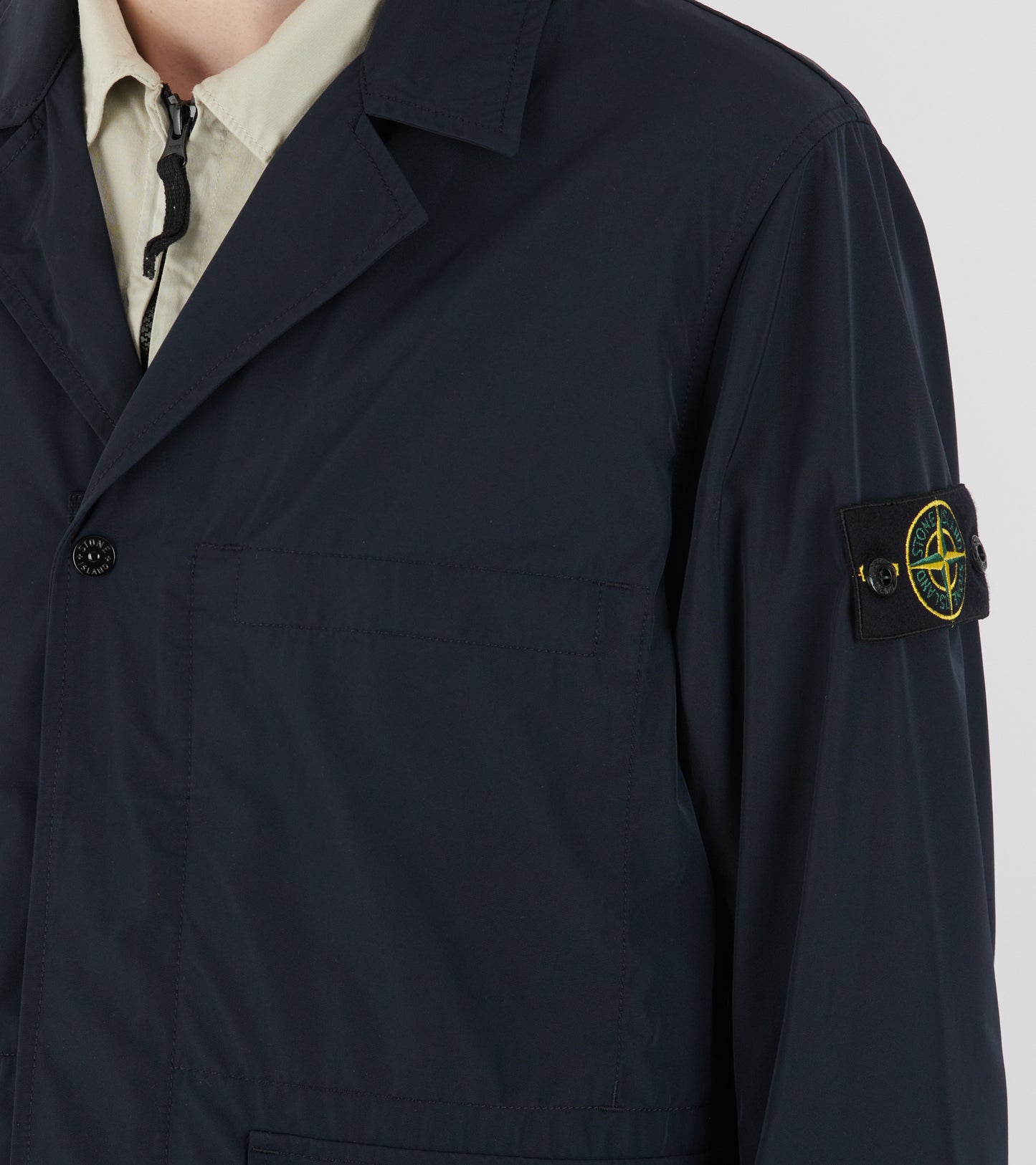 Micro Twill Jacket Navy