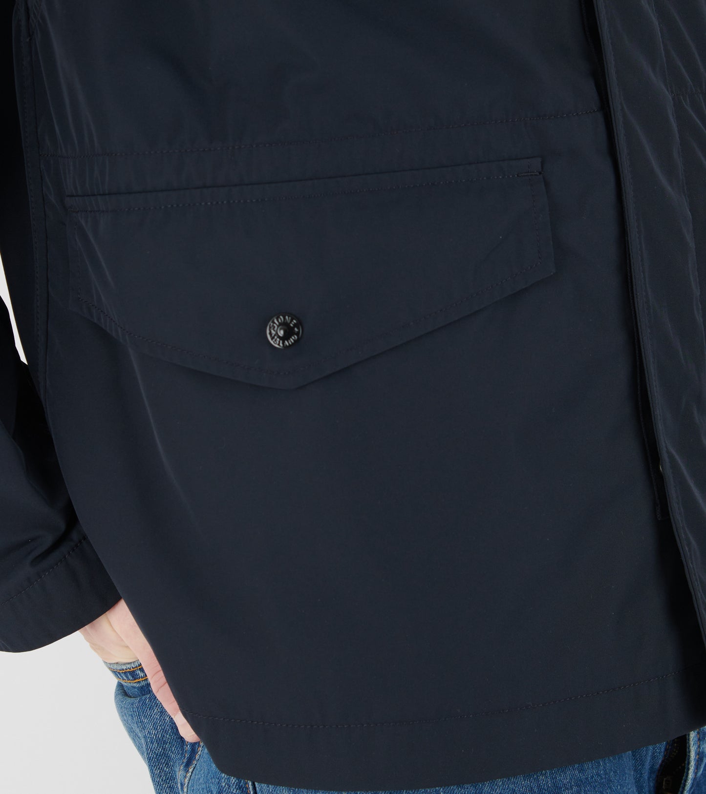 Micro Twill Jacket Navy