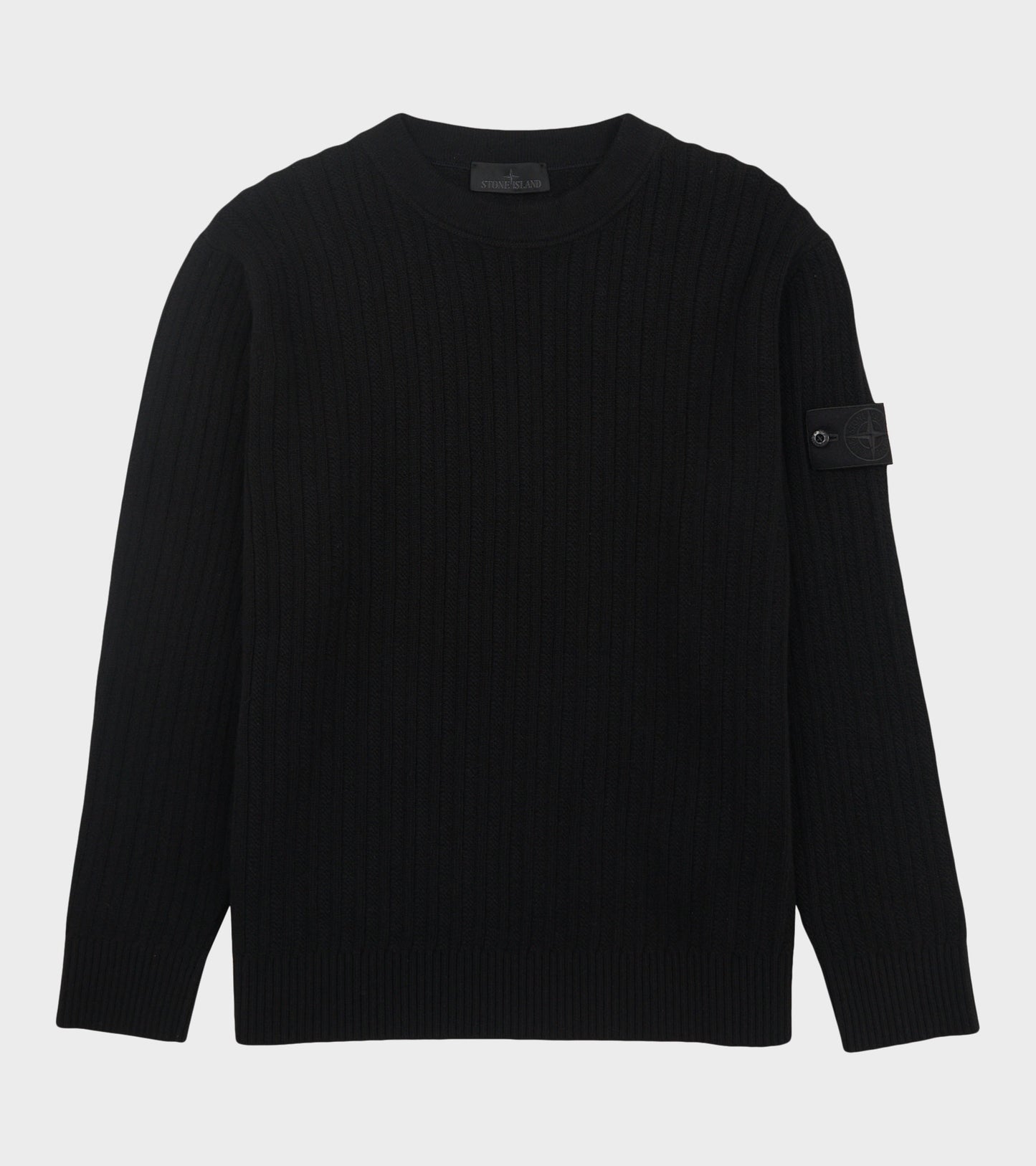 Ghost Structured Knit Black