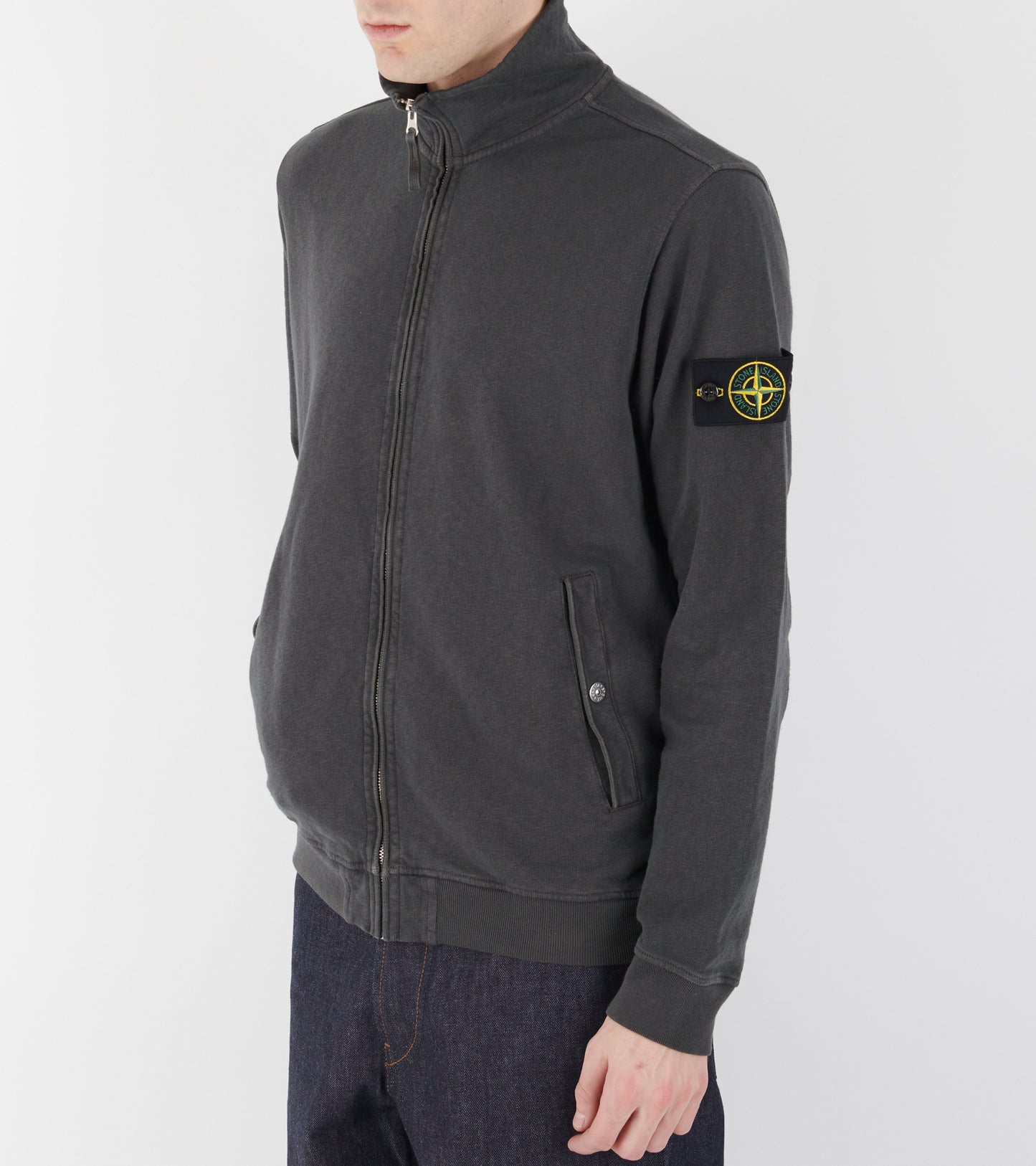 Zip Sweatshirt Dark Grey