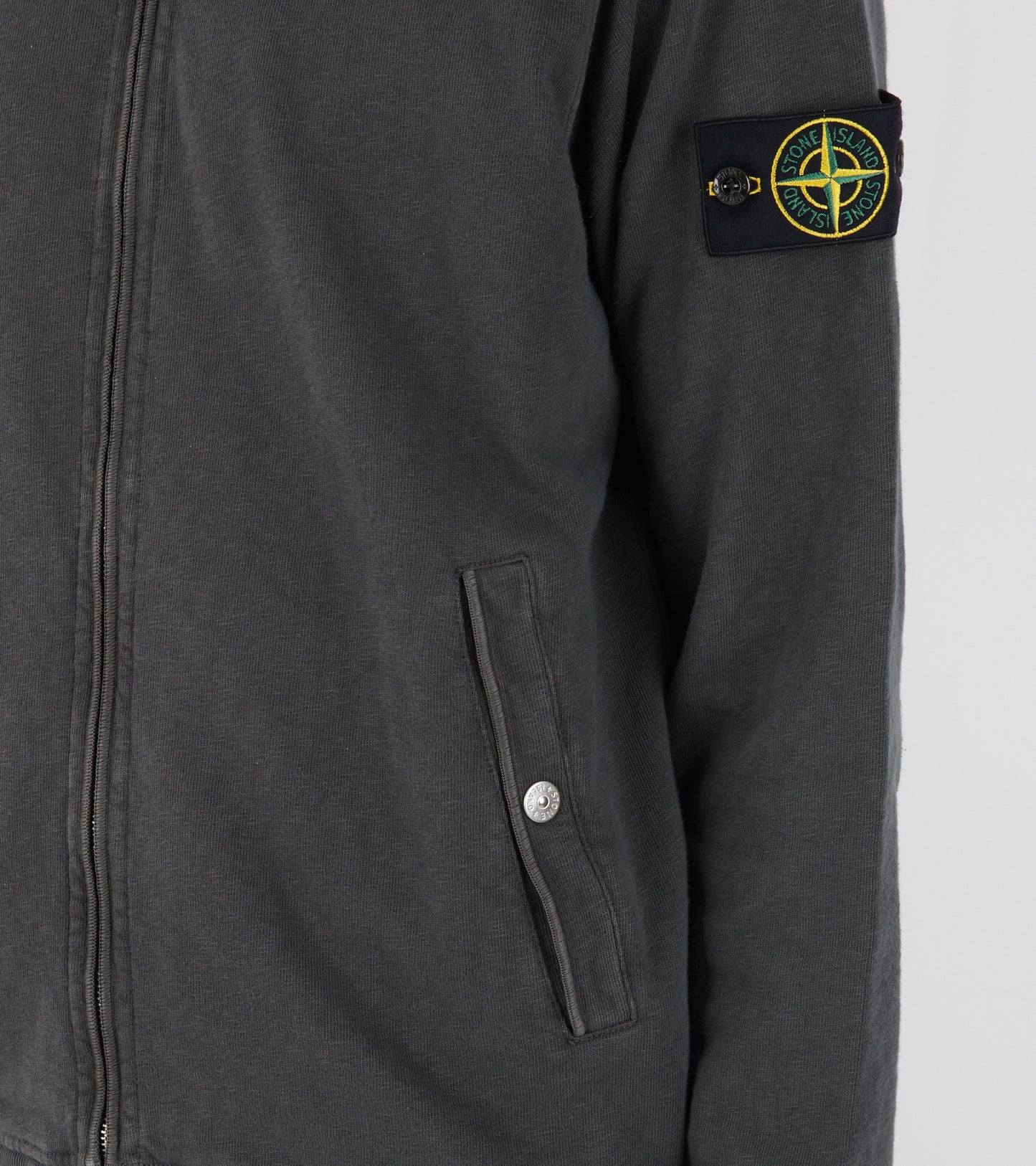 Zip Sweatshirt Dark Grey