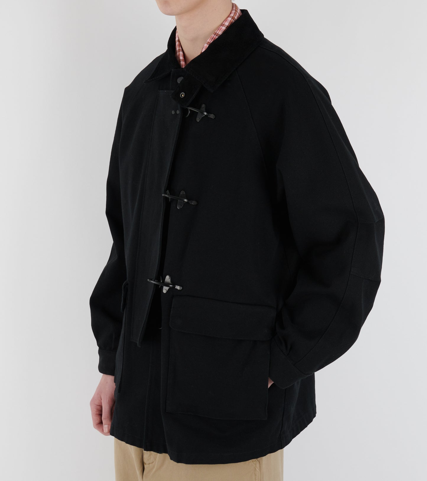Firemans Jacket Black