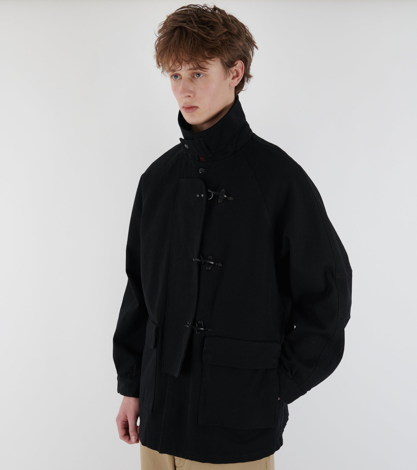 Firemans Jacket Black