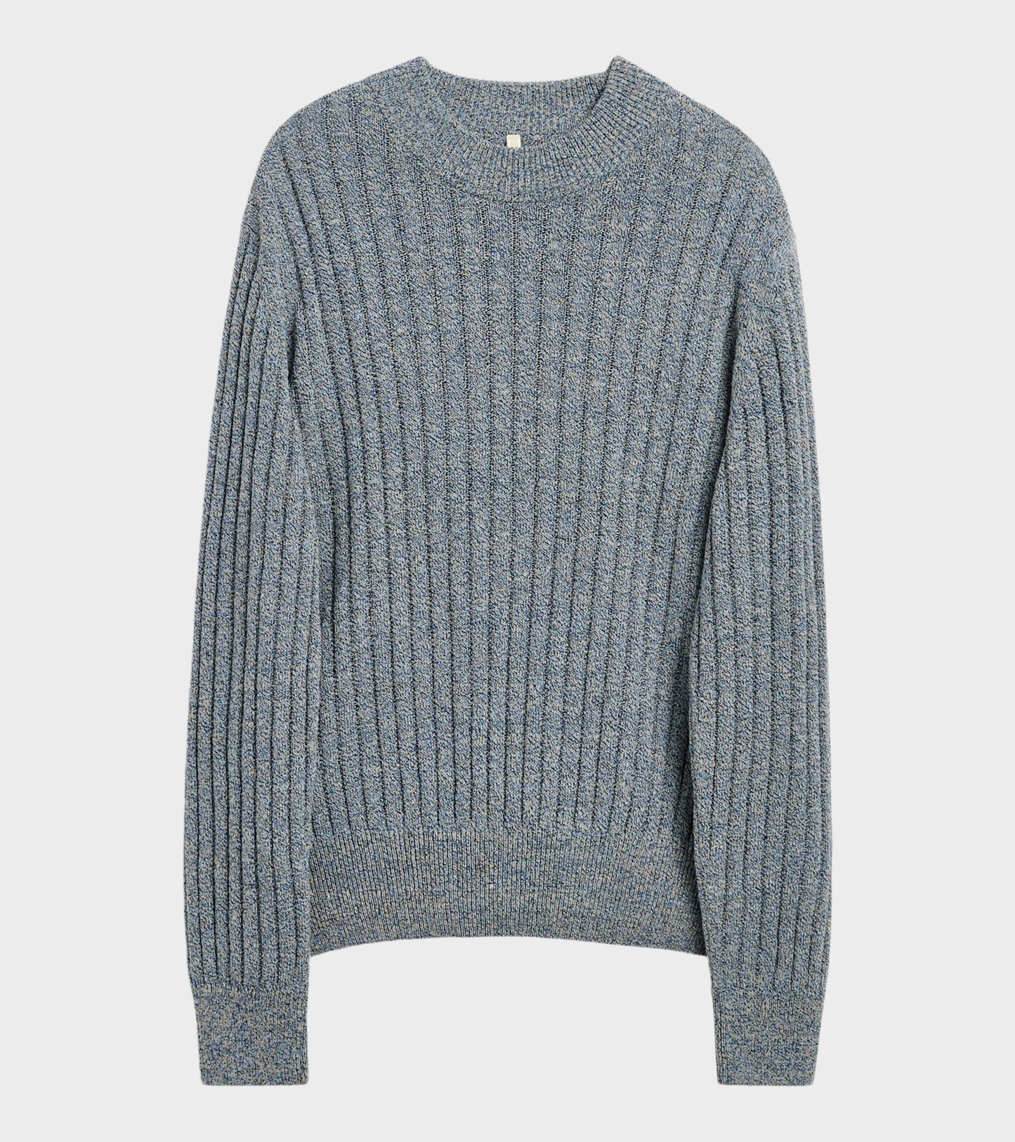 Moon Linen Sweater Blue Moulines