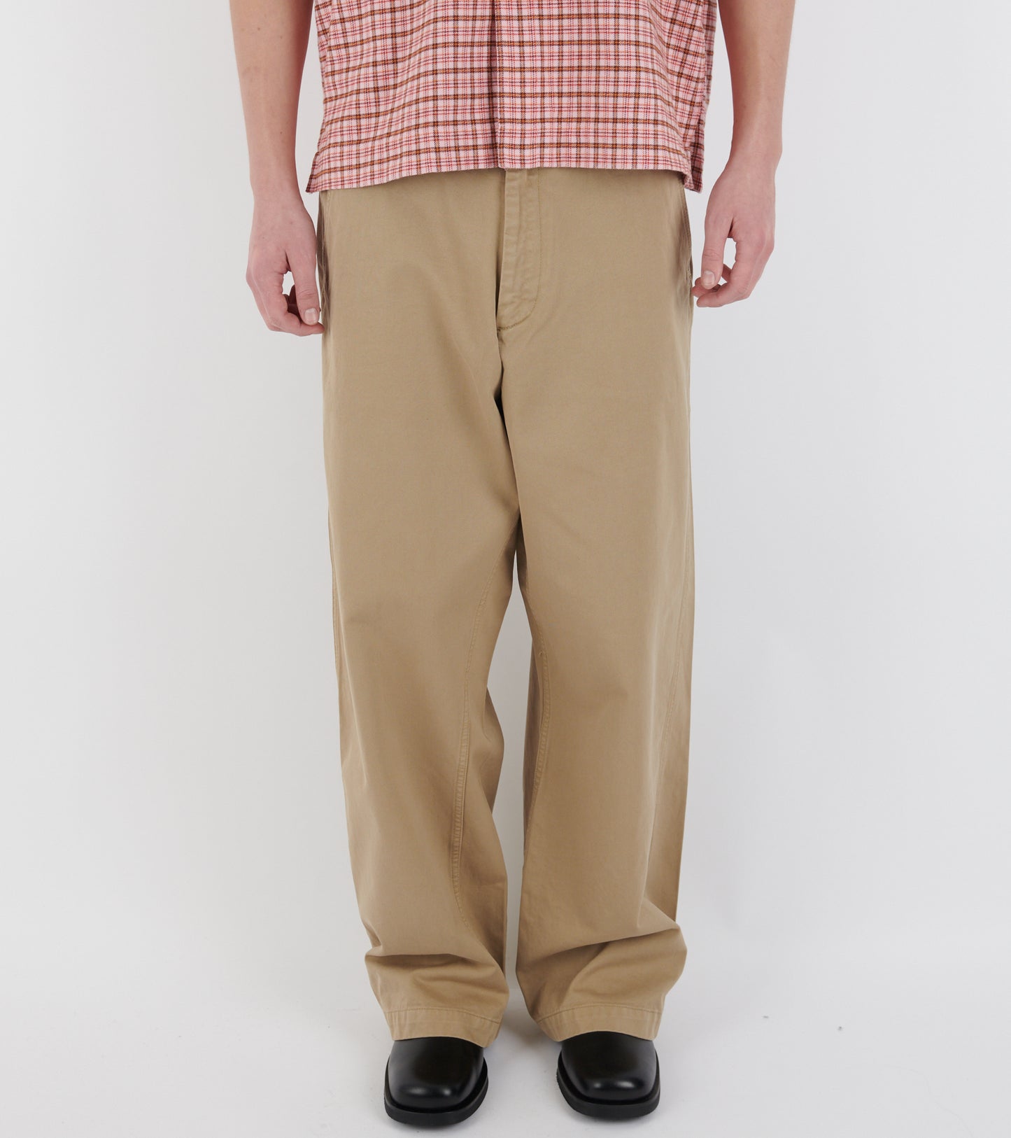 Wide Twist Chino Khaki