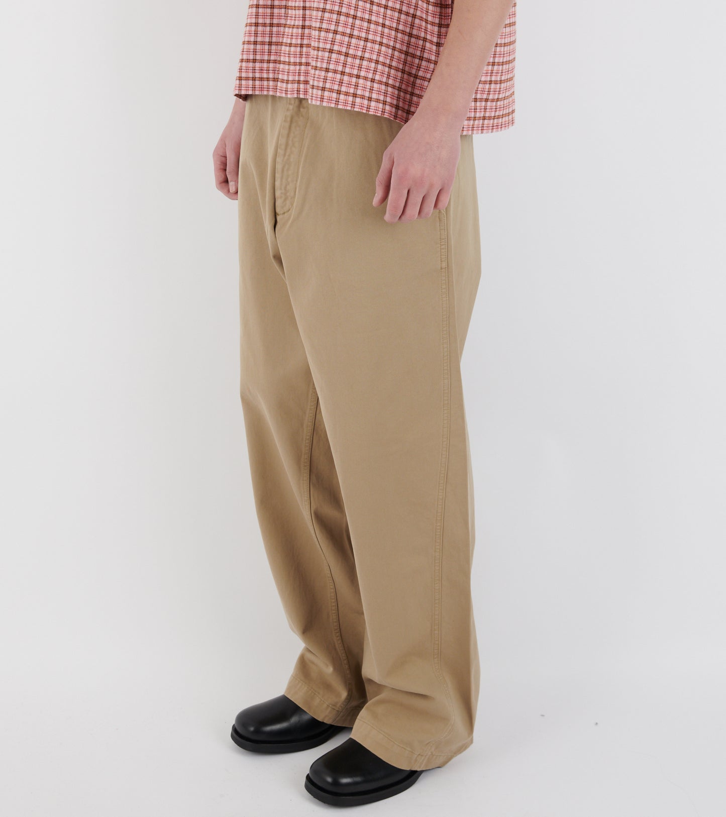 Wide Twist Chino Khaki