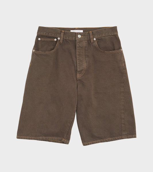 Wide Twist Short Vintage Brown