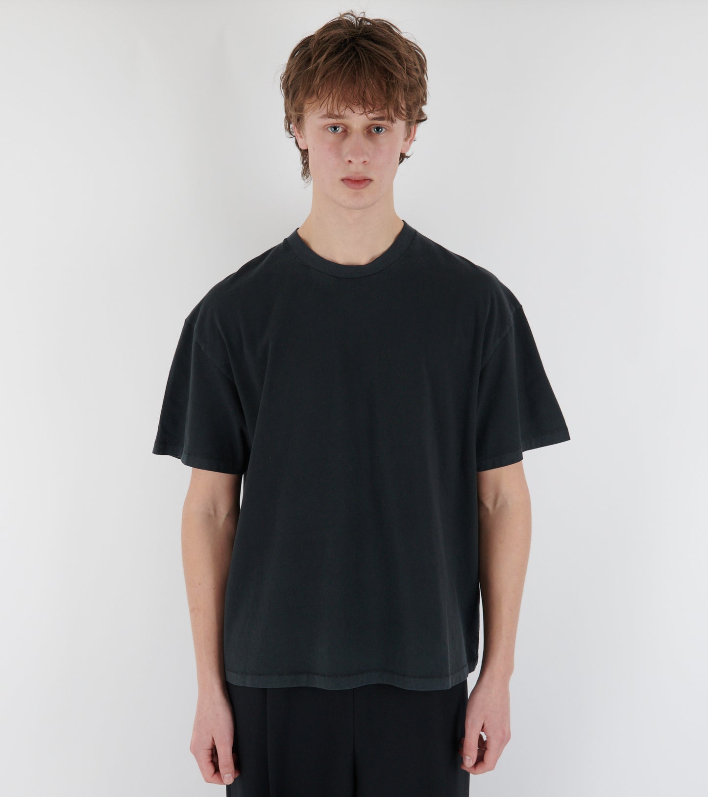 Back Logo Box Tee Black