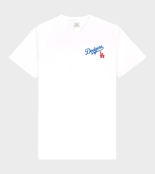Dodgers Serif T-shirt White/Team Blue