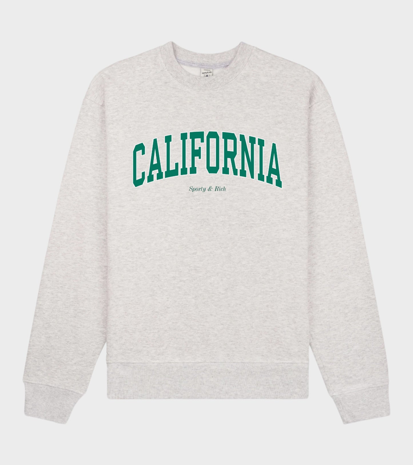 California Crewneck Heather Gray/Alpine