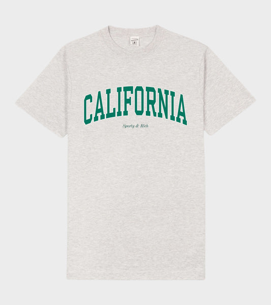 California T-shirt Heather Gray/Alpine