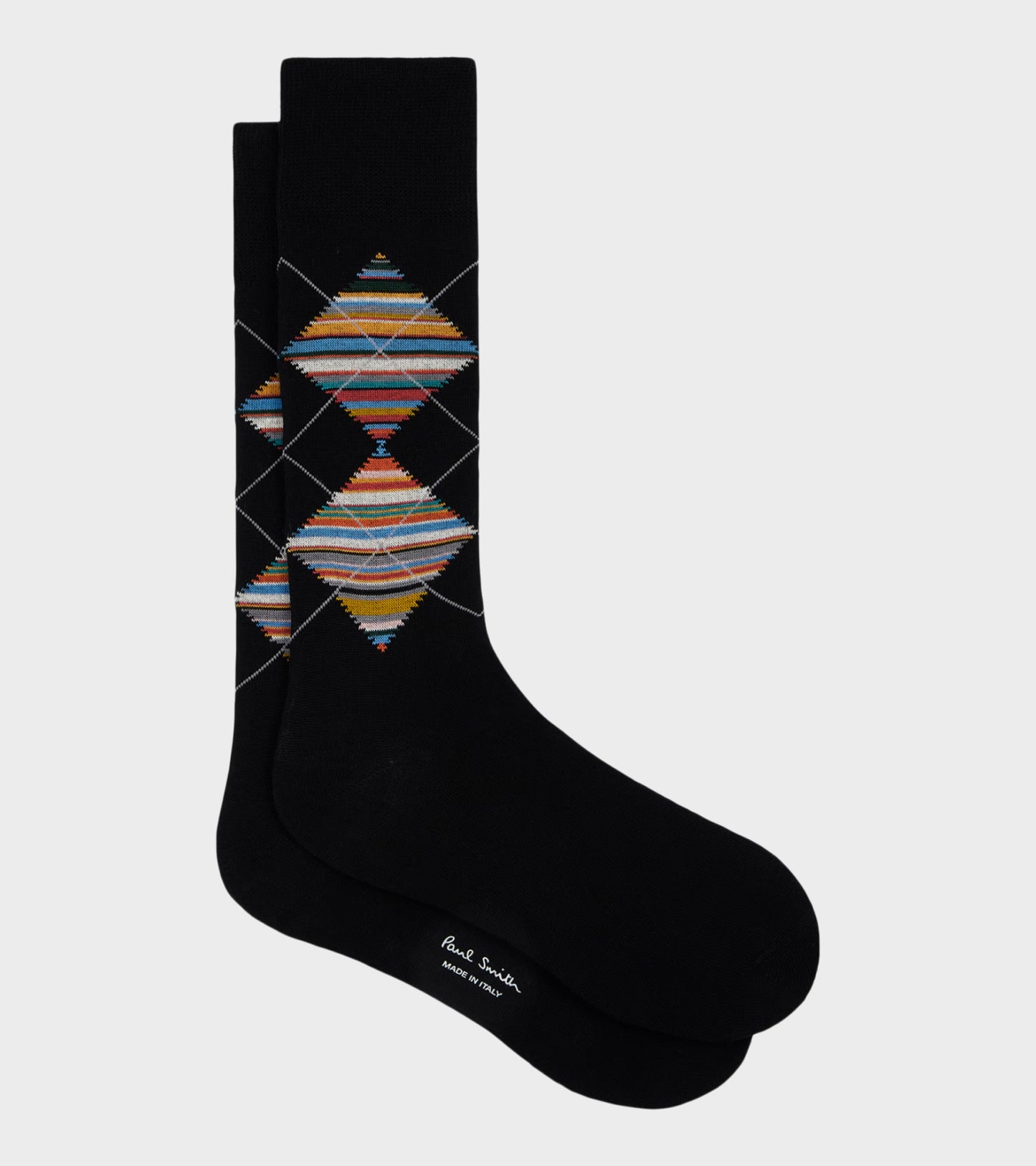 Argyle Socks Black/Multi