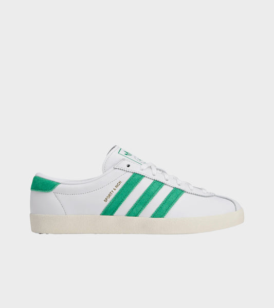 Blanc Sporty & Rich Cloud White/Court Green