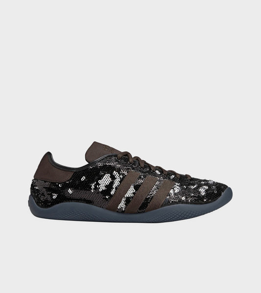 WB Karintha Sequin Core Black/Silver Metallic/Dark Brown