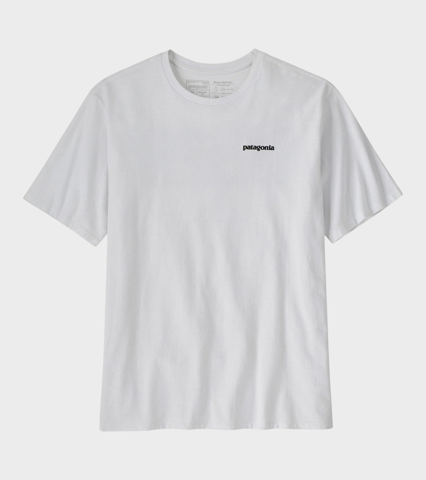 M's P-6 Logo Responsibili-Tee White