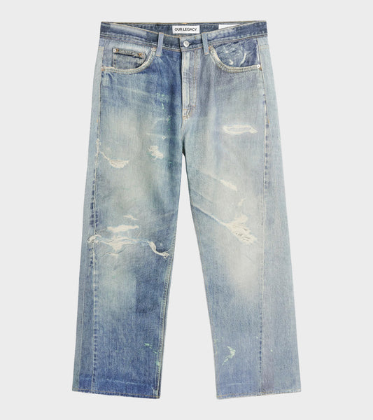 Third Cut Jeans Digital Denim Print