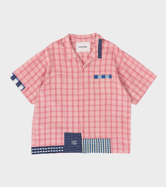 PA Shirt Pink Picnic Handloom