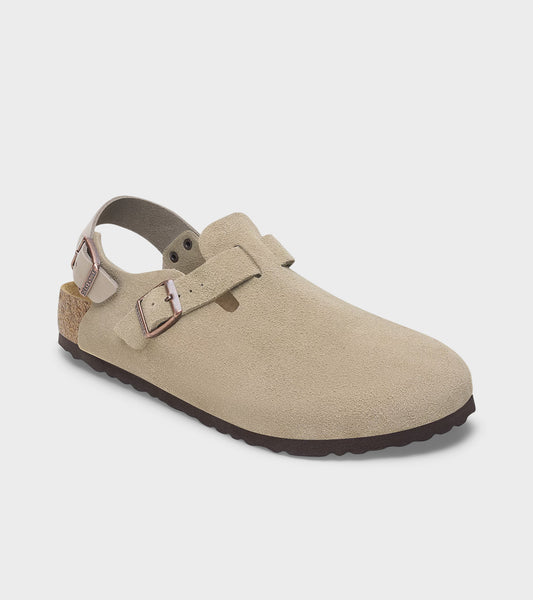 Tokio II Suede Leather Taupe