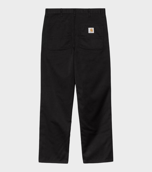 Simple Pant Black Rinsed