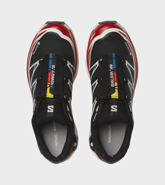 XT-6 Gore-tex Black/Flame Scarlet/Vanilla Ice