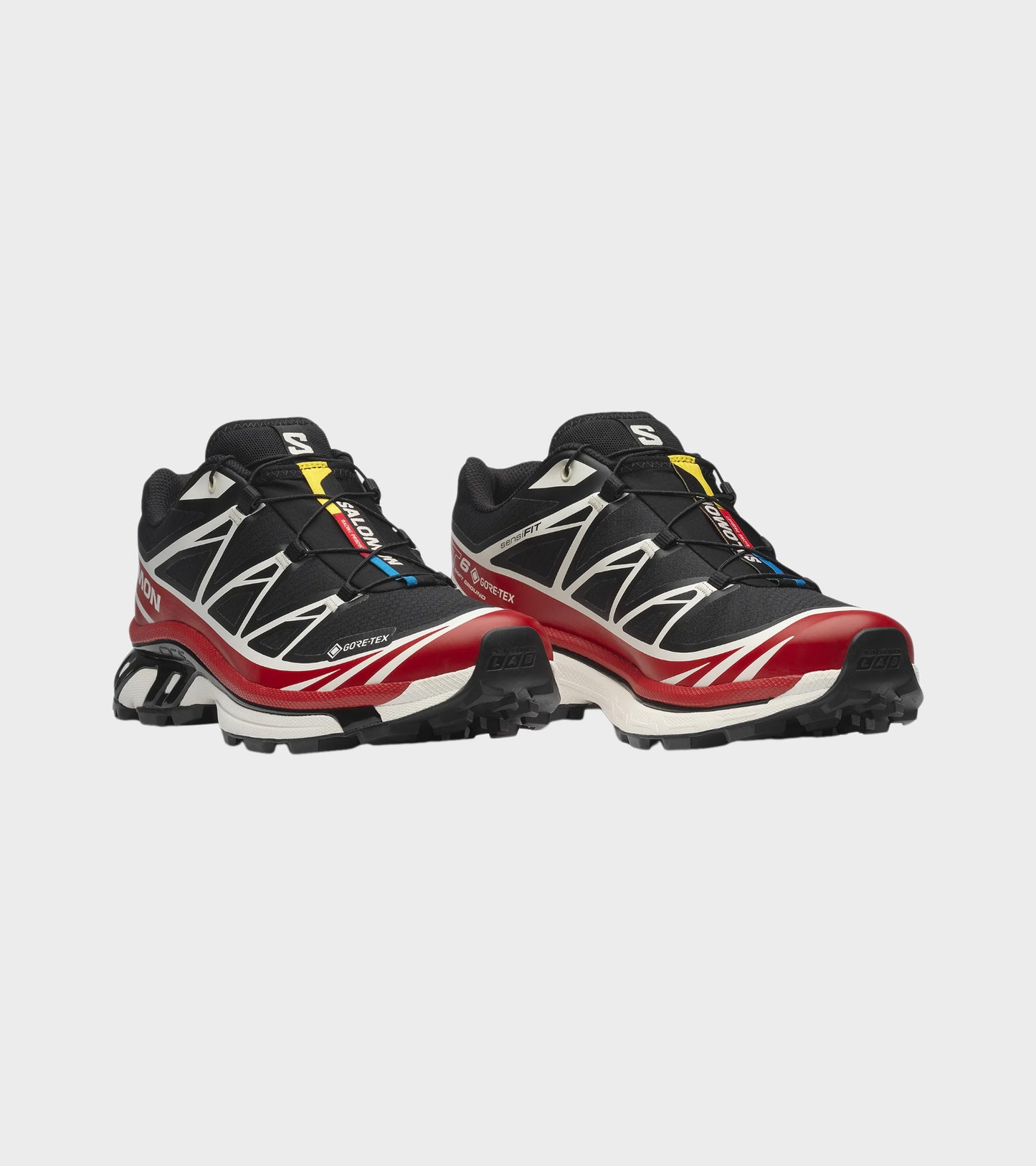 XT-6 Gore-tex Black/Flame Scarlet/Vanilla Ice