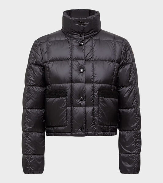 Jarcieu Braided Trim Down Jacket Black
