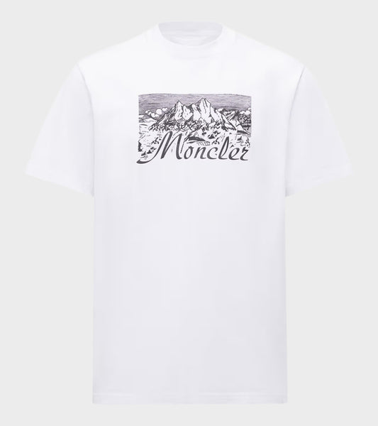 Mountain Logo T-shirt White