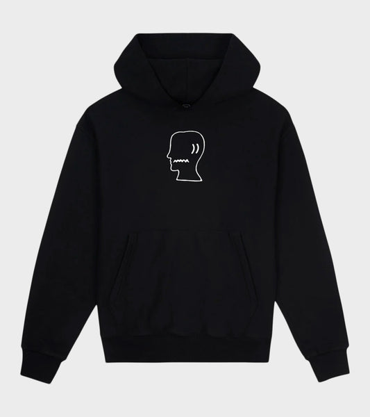 Logohead Hoodie Black