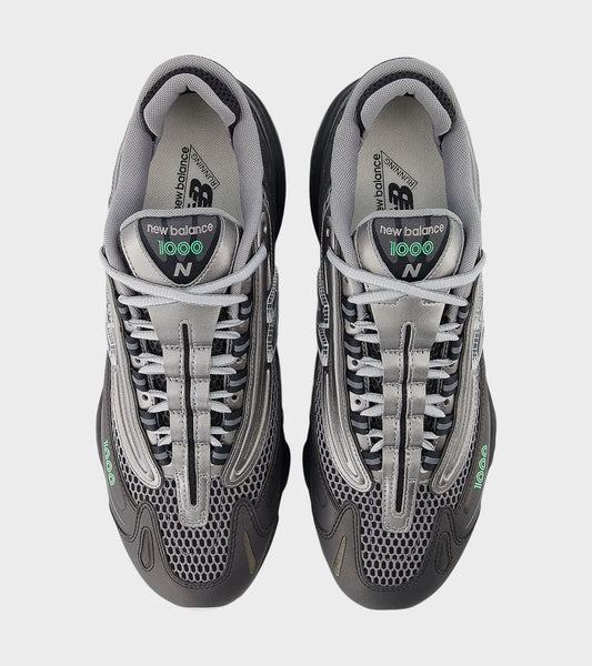 M1000TV1 Black/Dark Silver Metallic/Green