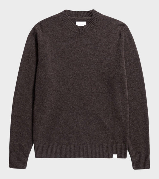 Norse Standard Merino Lambswool Sweater Heathland Brown
