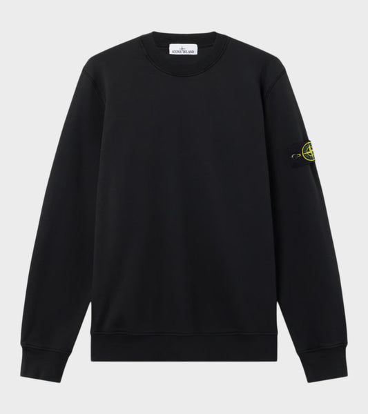 Heavy Woven Sweatshirt Black