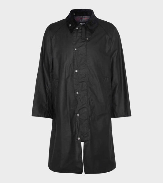 Barbour Modified Exmoor Wax Coat Black