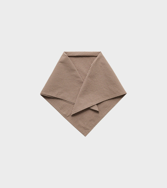 Charlie Scarf Check Mix Fossil