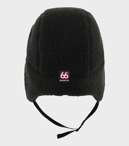 Tindur Shearling Hat Black